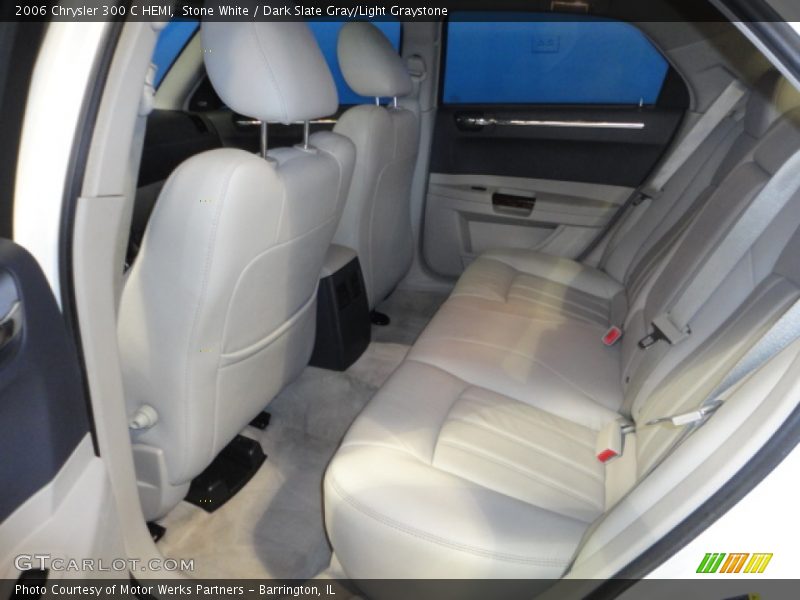 Stone White / Dark Slate Gray/Light Graystone 2006 Chrysler 300 C HEMI