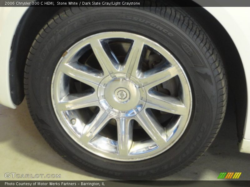 Stone White / Dark Slate Gray/Light Graystone 2006 Chrysler 300 C HEMI