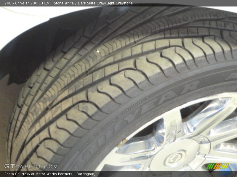 Stone White / Dark Slate Gray/Light Graystone 2006 Chrysler 300 C HEMI