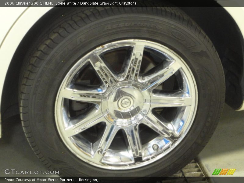 Stone White / Dark Slate Gray/Light Graystone 2006 Chrysler 300 C HEMI