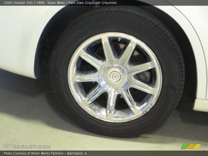 Stone White / Dark Slate Gray/Light Graystone 2006 Chrysler 300 C HEMI
