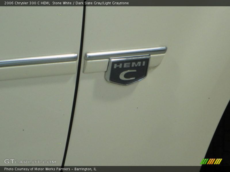 Stone White / Dark Slate Gray/Light Graystone 2006 Chrysler 300 C HEMI