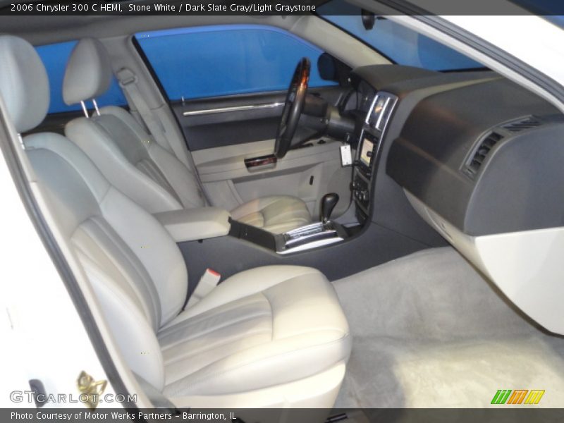 Stone White / Dark Slate Gray/Light Graystone 2006 Chrysler 300 C HEMI