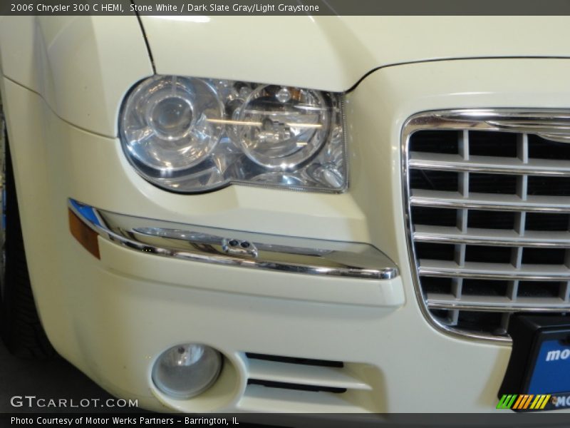 Stone White / Dark Slate Gray/Light Graystone 2006 Chrysler 300 C HEMI