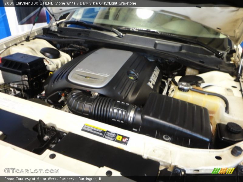 Stone White / Dark Slate Gray/Light Graystone 2006 Chrysler 300 C HEMI