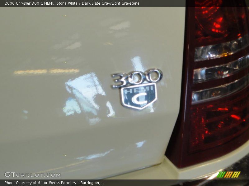 Stone White / Dark Slate Gray/Light Graystone 2006 Chrysler 300 C HEMI
