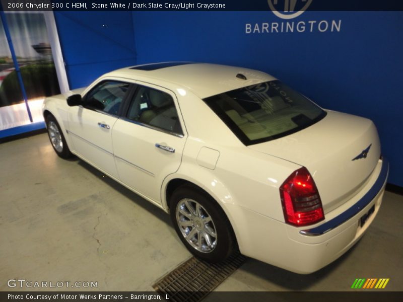 Stone White / Dark Slate Gray/Light Graystone 2006 Chrysler 300 C HEMI
