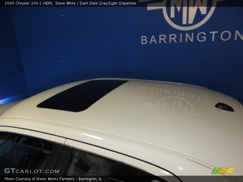 Stone White / Dark Slate Gray/Light Graystone 2006 Chrysler 300 C HEMI