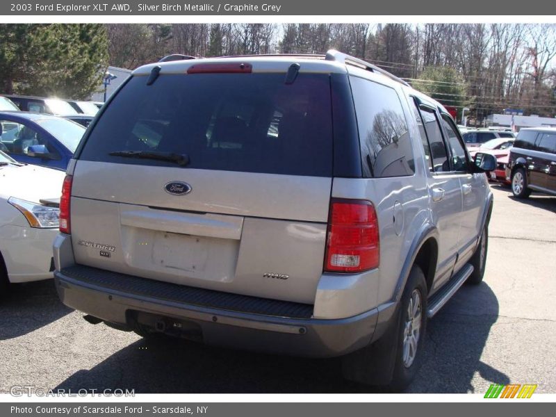 Silver Birch Metallic / Graphite Grey 2003 Ford Explorer XLT AWD