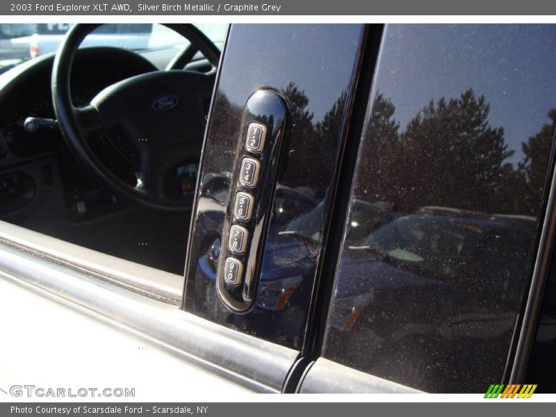 Silver Birch Metallic / Graphite Grey 2003 Ford Explorer XLT AWD