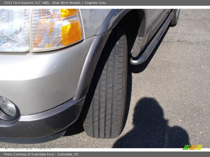 Silver Birch Metallic / Graphite Grey 2003 Ford Explorer XLT AWD