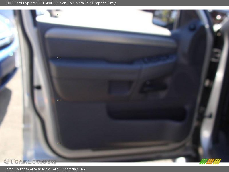 Silver Birch Metallic / Graphite Grey 2003 Ford Explorer XLT AWD