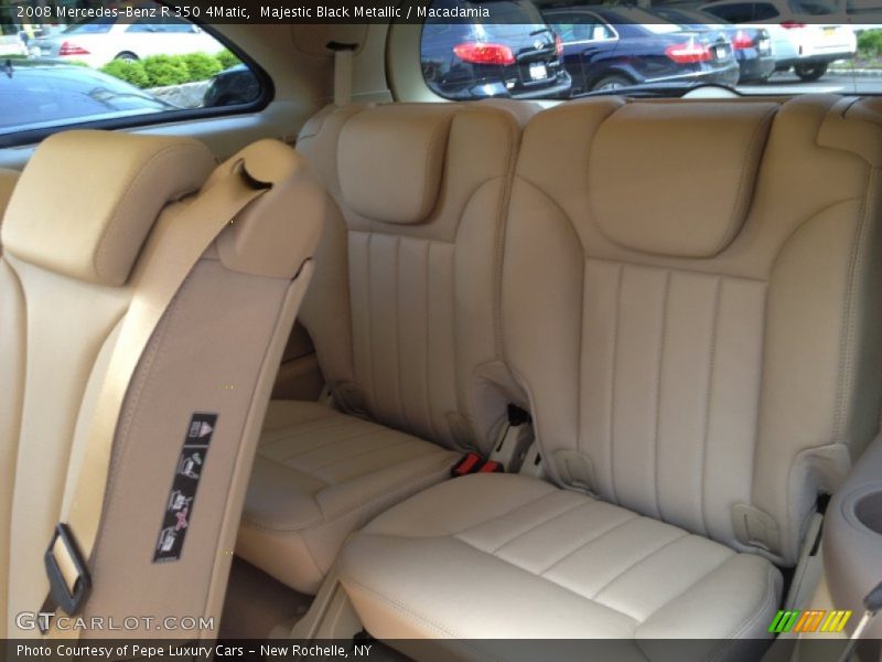 Majestic Black Metallic / Macadamia 2008 Mercedes-Benz R 350 4Matic
