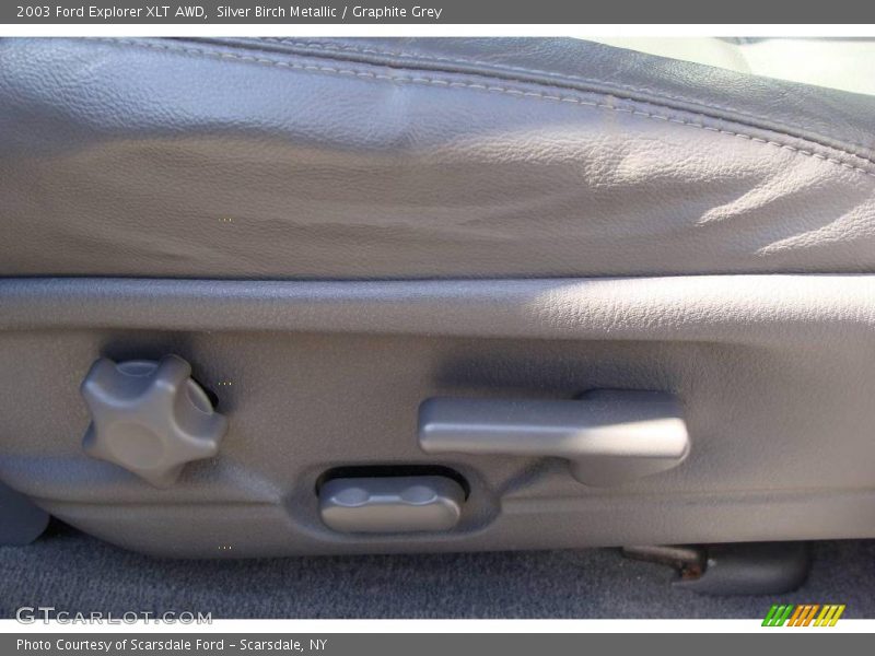 Silver Birch Metallic / Graphite Grey 2003 Ford Explorer XLT AWD