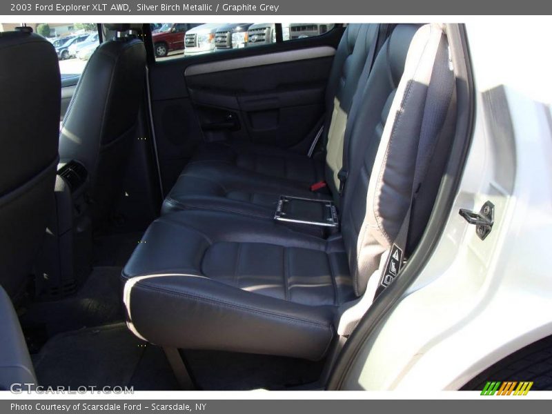 Silver Birch Metallic / Graphite Grey 2003 Ford Explorer XLT AWD