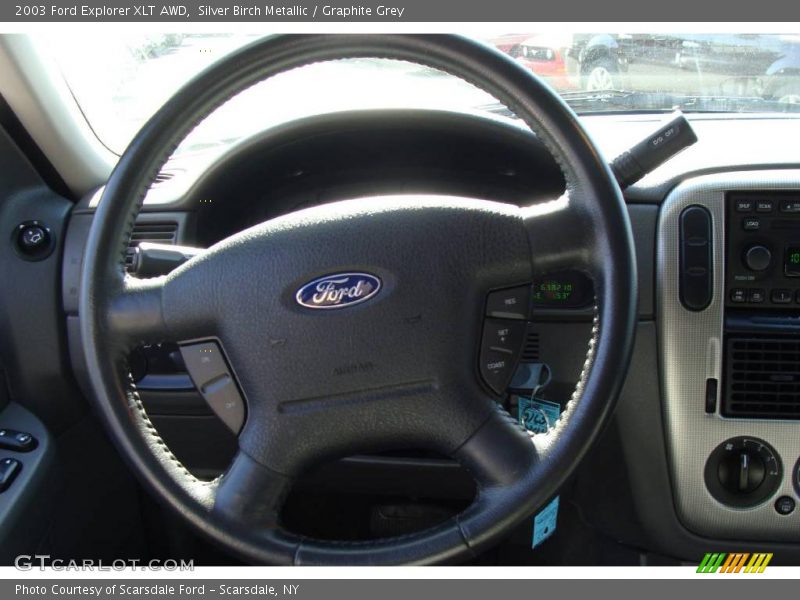 Silver Birch Metallic / Graphite Grey 2003 Ford Explorer XLT AWD