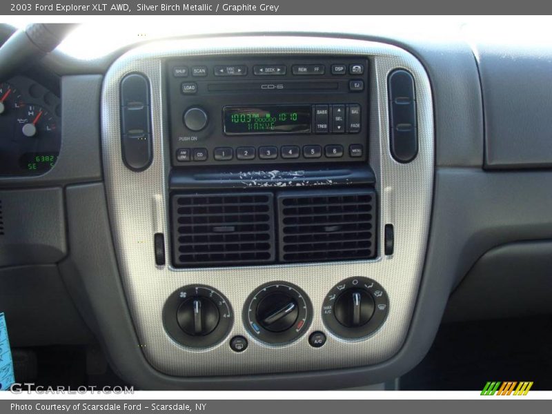 Silver Birch Metallic / Graphite Grey 2003 Ford Explorer XLT AWD