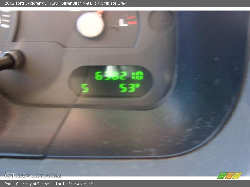 Silver Birch Metallic / Graphite Grey 2003 Ford Explorer XLT AWD