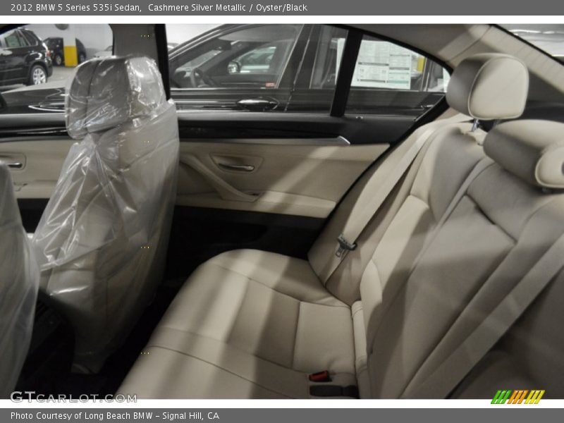 Cashmere Silver Metallic / Oyster/Black 2012 BMW 5 Series 535i Sedan