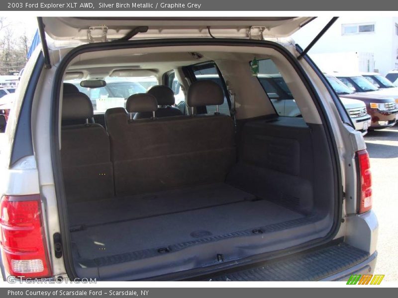 Silver Birch Metallic / Graphite Grey 2003 Ford Explorer XLT AWD