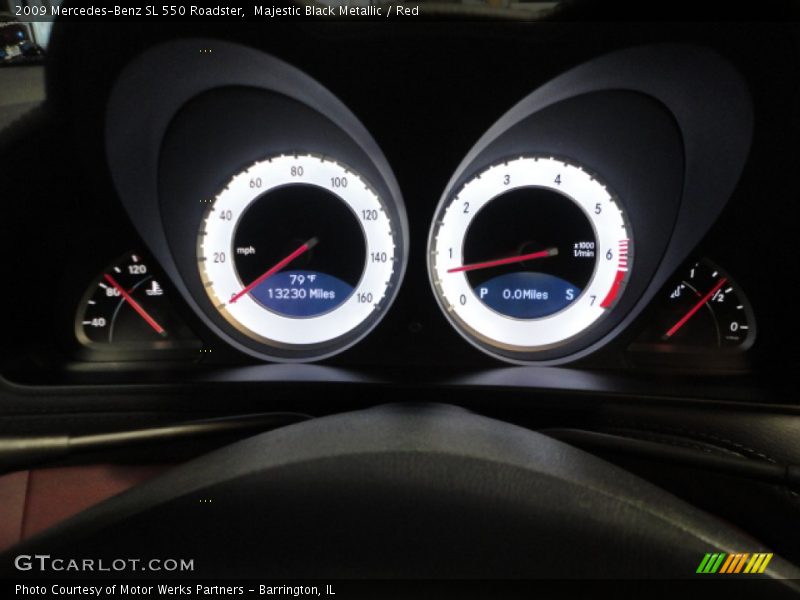  2009 SL 550 Roadster 550 Roadster Gauges
