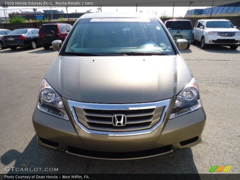 Mocha Metallic / Ivory 2009 Honda Odyssey EX-L