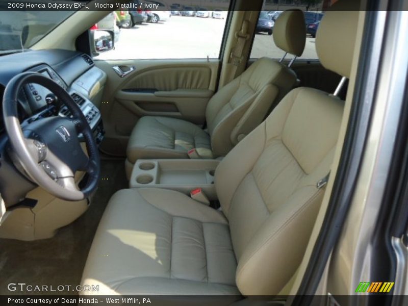Mocha Metallic / Ivory 2009 Honda Odyssey EX-L