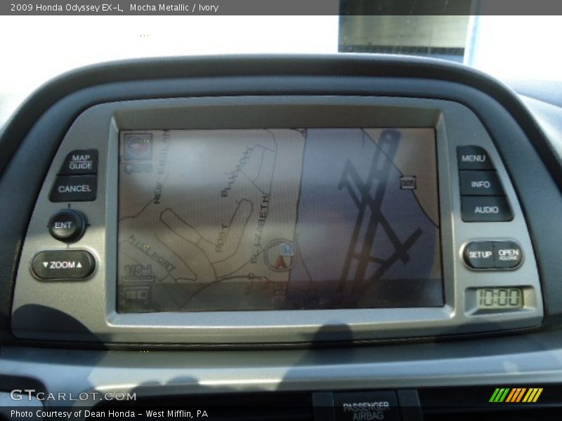 Mocha Metallic / Ivory 2009 Honda Odyssey EX-L