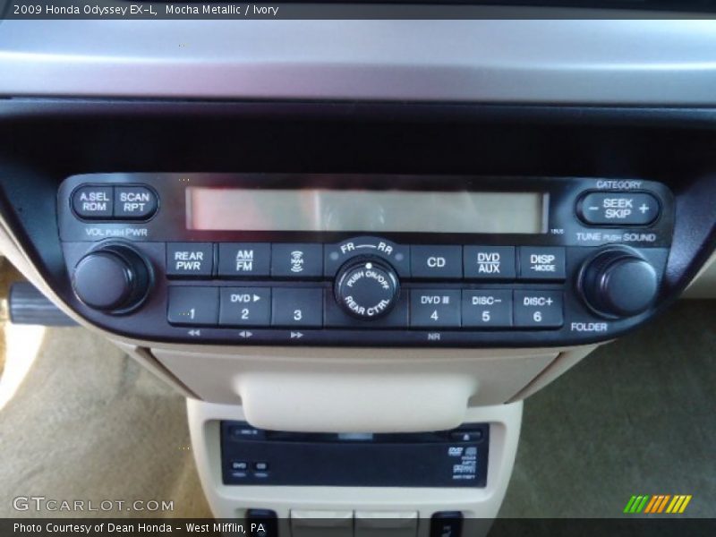 Mocha Metallic / Ivory 2009 Honda Odyssey EX-L