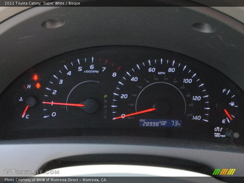 Super White / Bisque 2011 Toyota Camry
