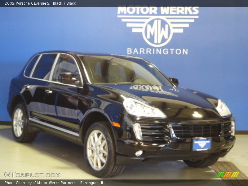 Black / Black 2009 Porsche Cayenne S