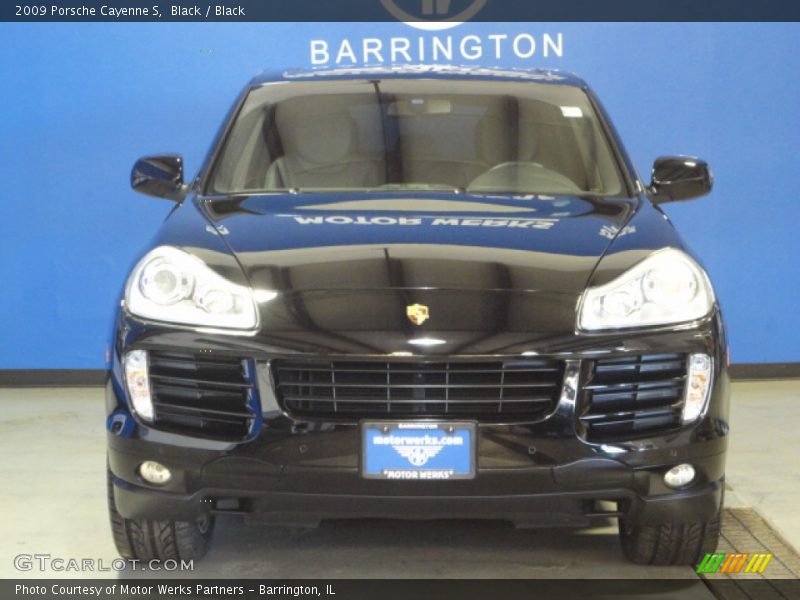 Black / Black 2009 Porsche Cayenne S