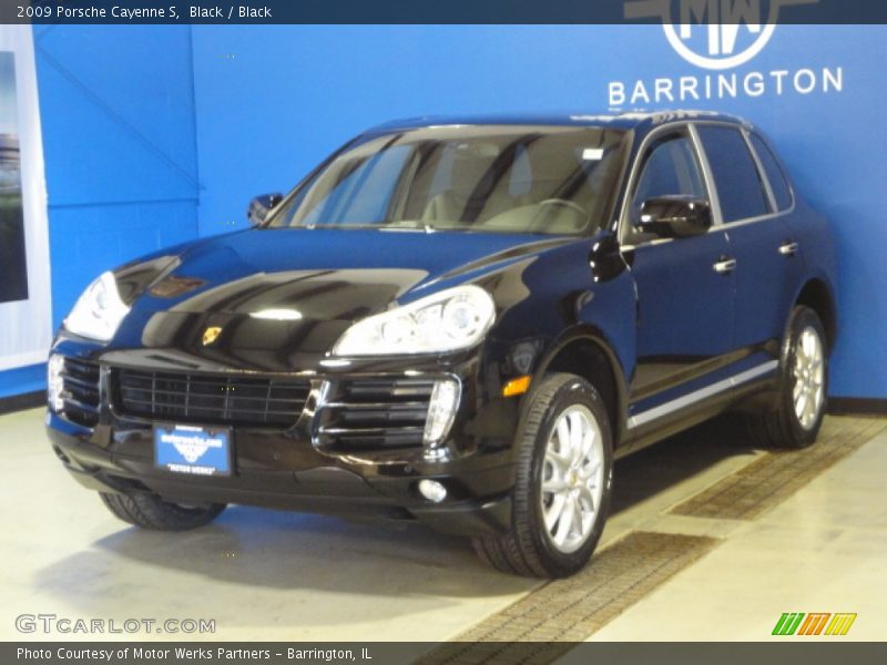 Black / Black 2009 Porsche Cayenne S