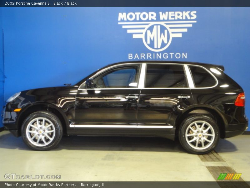 Black / Black 2009 Porsche Cayenne S