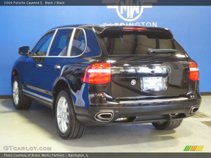 Black / Black 2009 Porsche Cayenne S