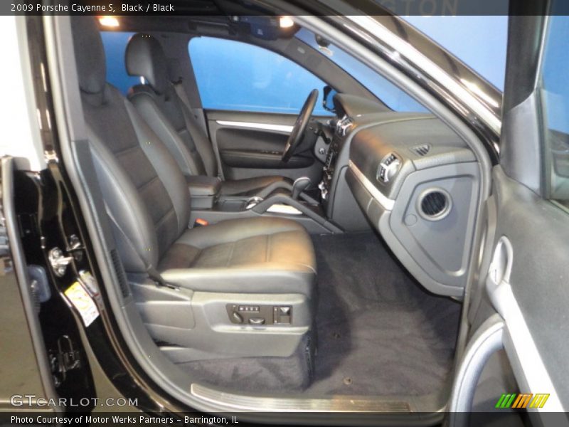 Black / Black 2009 Porsche Cayenne S