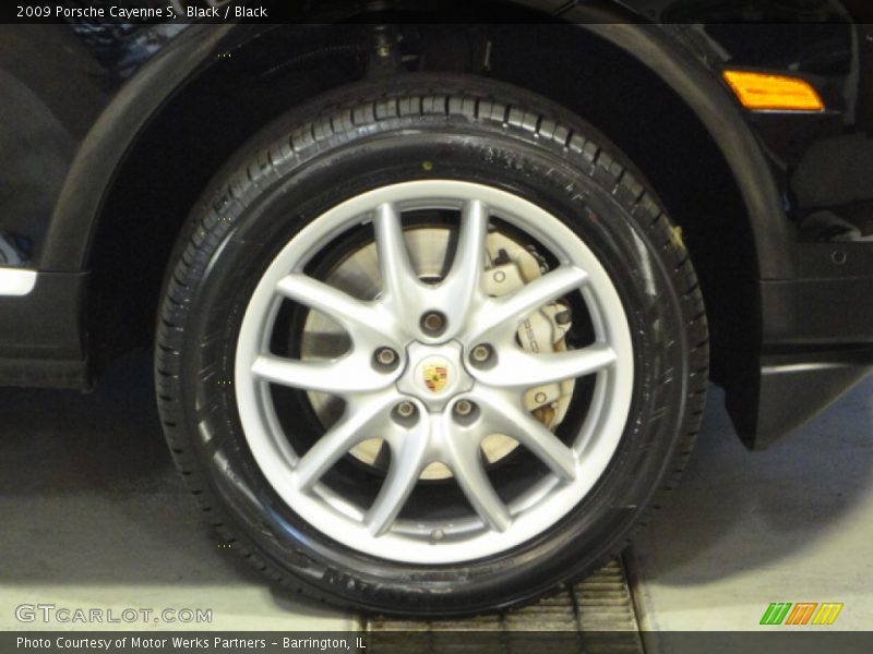Black / Black 2009 Porsche Cayenne S