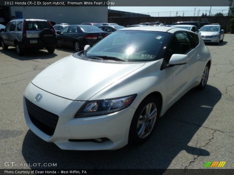 Front 3/4 View of 2012 CR-Z EX Sport Hybrid