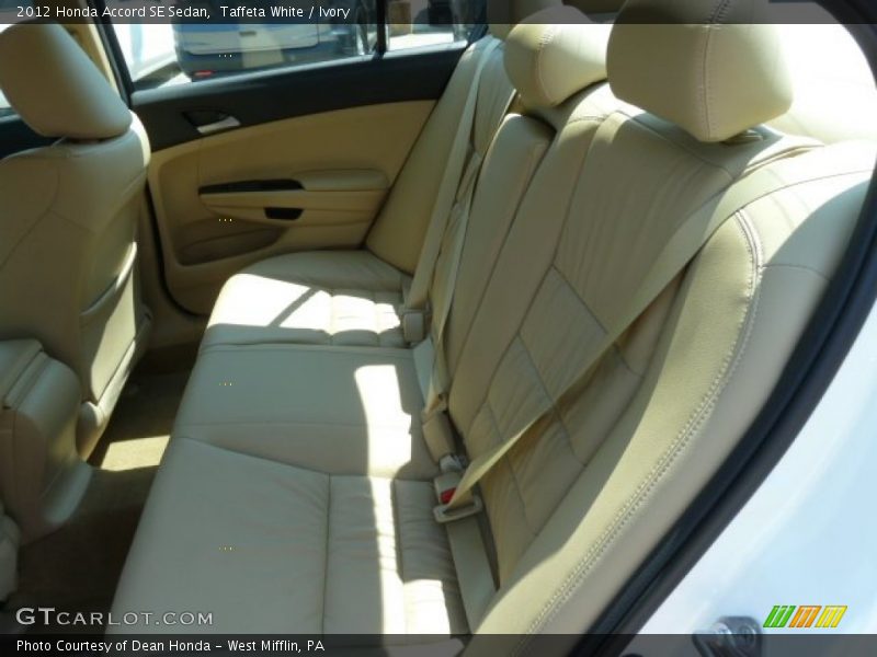 Taffeta White / Ivory 2012 Honda Accord SE Sedan