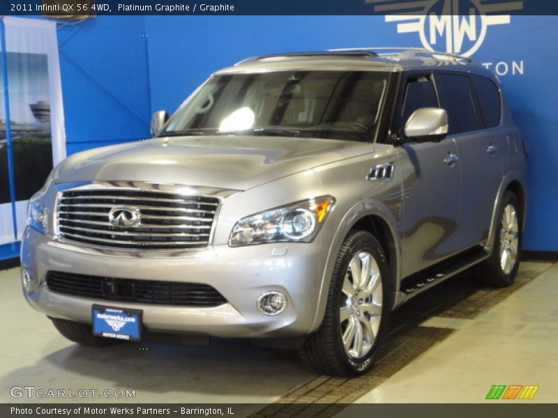 Platinum Graphite / Graphite 2011 Infiniti QX 56 4WD