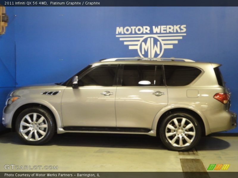 Platinum Graphite / Graphite 2011 Infiniti QX 56 4WD