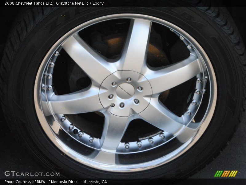 Graystone Metallic / Ebony 2008 Chevrolet Tahoe LTZ