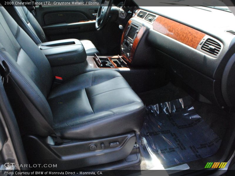 Graystone Metallic / Ebony 2008 Chevrolet Tahoe LTZ