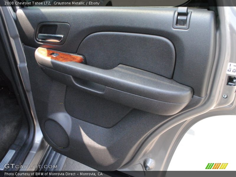 Graystone Metallic / Ebony 2008 Chevrolet Tahoe LTZ