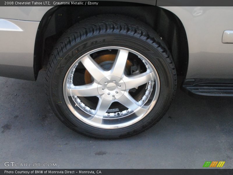 Graystone Metallic / Ebony 2008 Chevrolet Tahoe LTZ