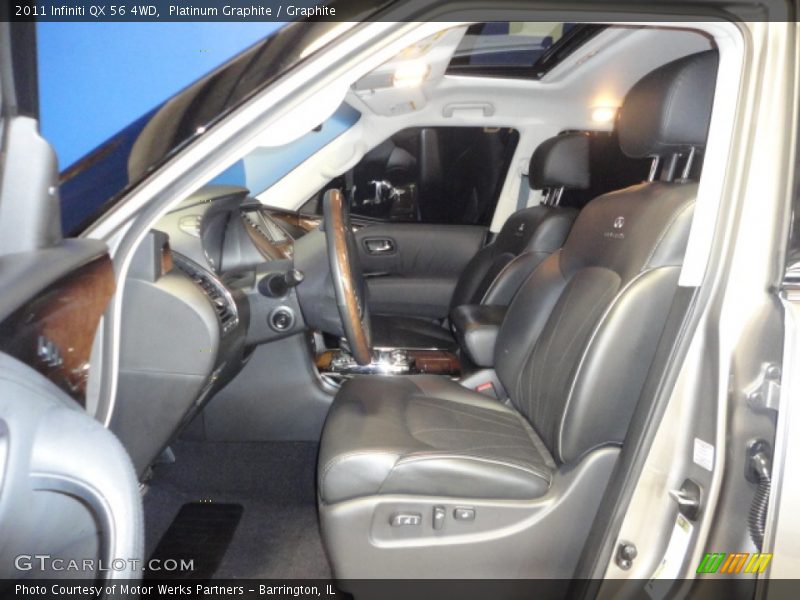 Platinum Graphite / Graphite 2011 Infiniti QX 56 4WD