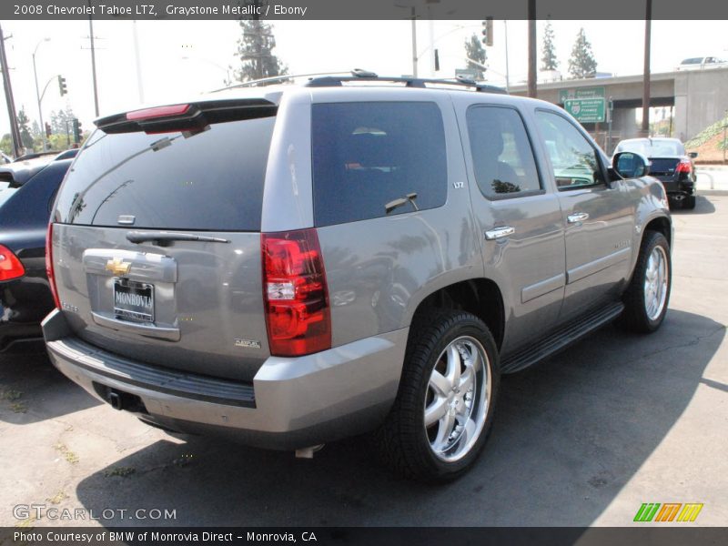 Graystone Metallic / Ebony 2008 Chevrolet Tahoe LTZ