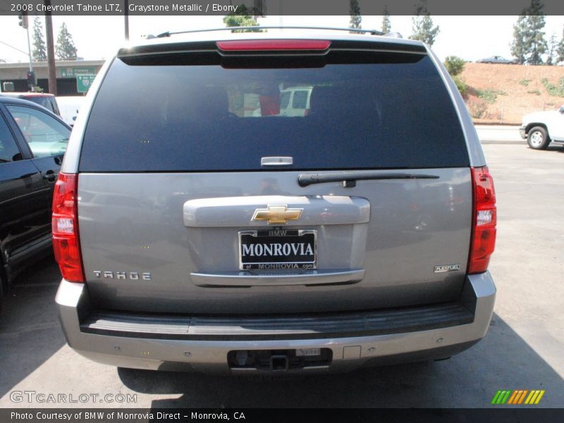 Graystone Metallic / Ebony 2008 Chevrolet Tahoe LTZ