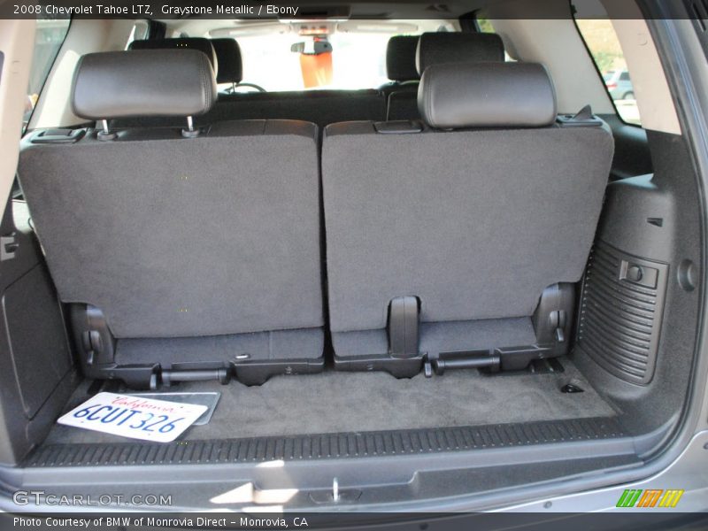 Graystone Metallic / Ebony 2008 Chevrolet Tahoe LTZ