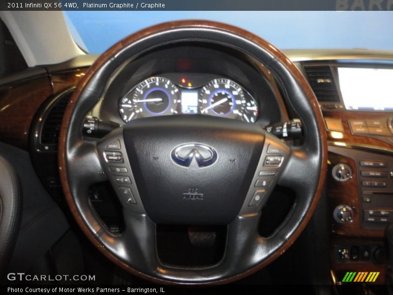 Platinum Graphite / Graphite 2011 Infiniti QX 56 4WD